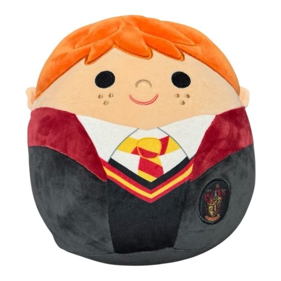 Squishmallows Ron Weasley Orange and Black Stuffed Animal Plush Wizarding World - Picture 1 of 7